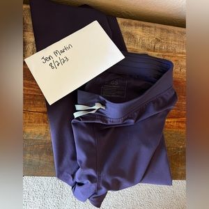 Purple shadow Figs XL tall Livingston basic pants